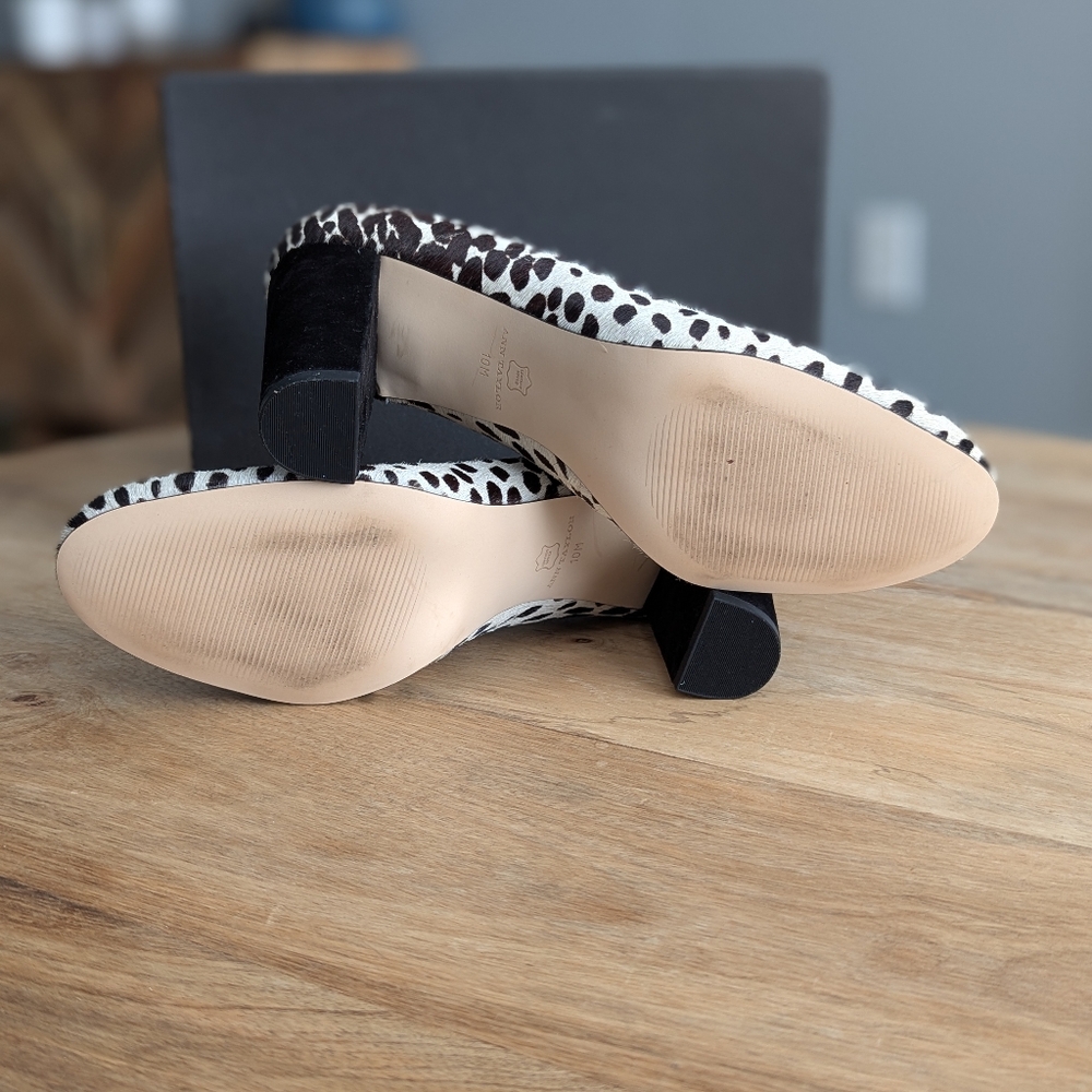 Ann Taylor Perfect Haircalf Block Heels - Picture 9 of 10